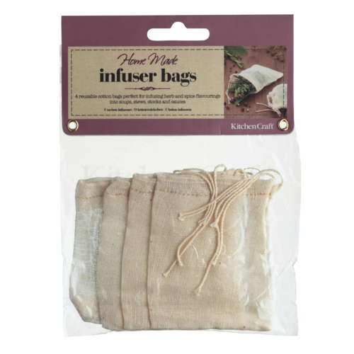 SPICE AND BOUQUET BAG 4 KITCHEN CRAFT SPICE BAGS