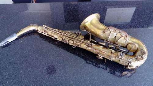 Old Brass Saxophone - Not Functional