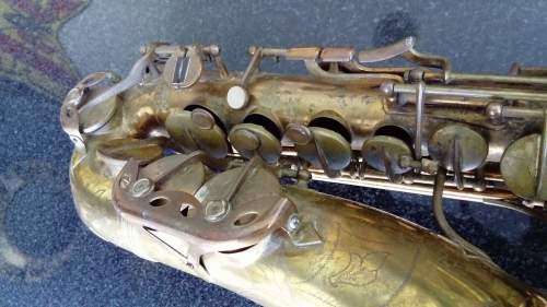 Old Brass Saxophone - Not Functional