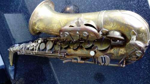 Old Brass Saxophone - Not Functional