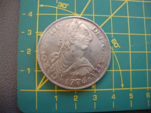 Lot of SIX Solid Silver coin reproductions.