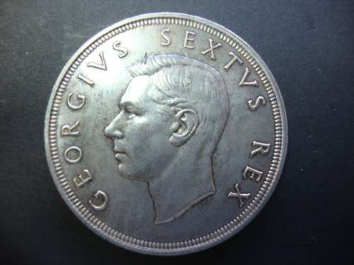 Silver 1951 5 Shillings.