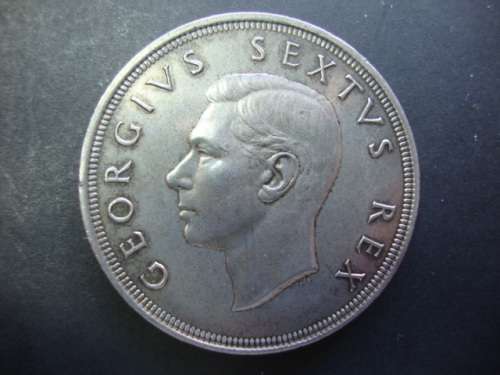Silver 1951 5 Shillings.