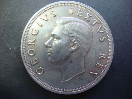 Silver 1952 5 Shillings.