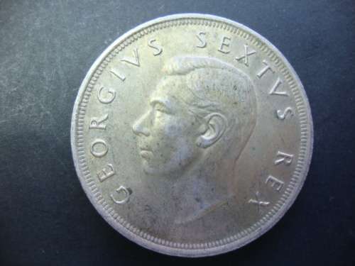 Silver 1952 5 Shillings.
