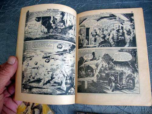 Lot of SEVEN War Comics, Mini Digest inc Air Ace Holiday Special