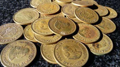 Lot of 32 x 1961 South African Half Cent Coins