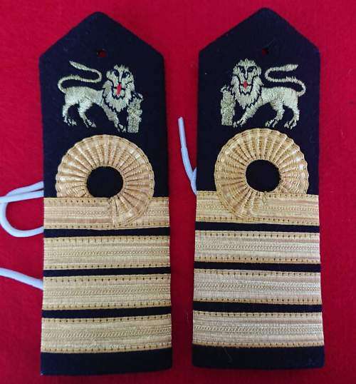 SA Navy Captain rank.