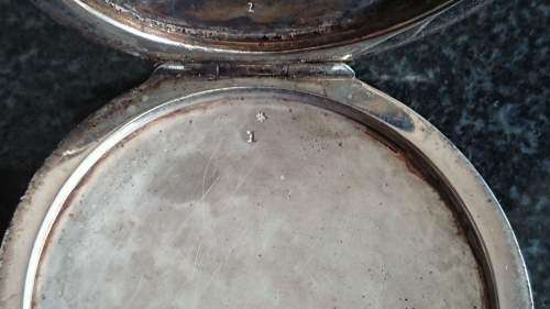 REDUCED - Vintage Silver Ladies Powder Box - 40.6 grams