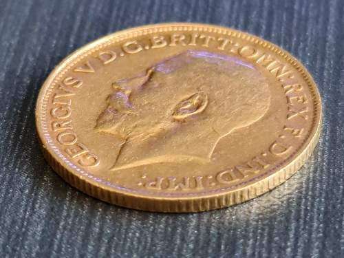 1927 Gold Sovereign South African mint