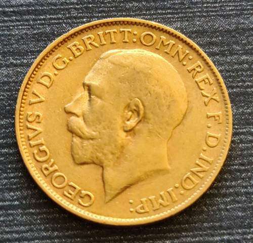 1927 Gold Sovereign South African mint