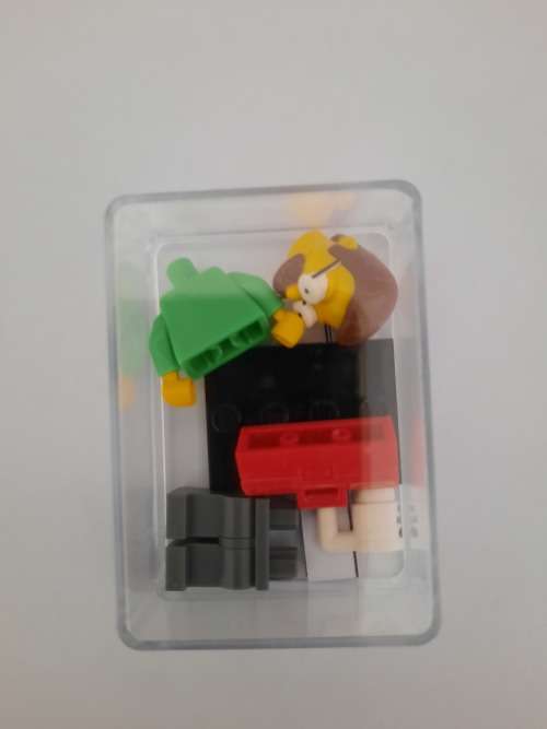 Lego Ned Flanders (inc display box and plate)