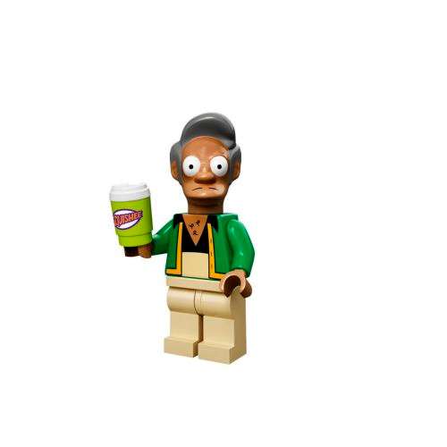 Lego Apu (inc display box and plate)