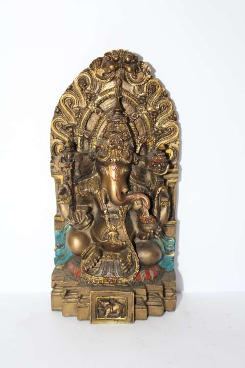 Ganesha Resin Seated (18cm)