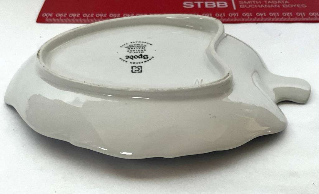 Stylish Copeland Spode blue and white ashtray or nut dish - Italian pattern