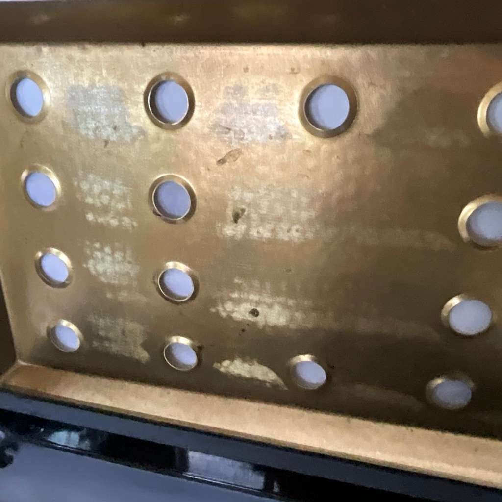 Bar ware Pub Man Cave Brass Drip Tray with Holes To Top Scrumpy Jack