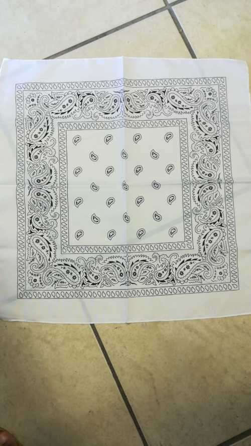 Bandana paisley print 54 cm x 54 cm