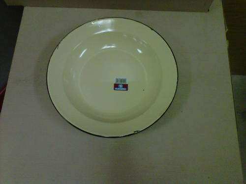Enamel Plate 26cm for 6 plates