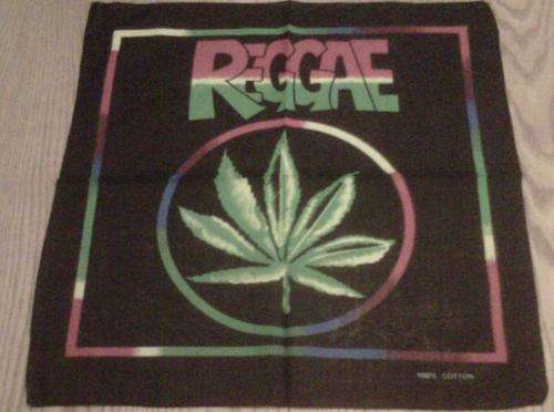 Rasta Bandana reggae cotton bandanna 54 cm x 54 cm bob marley style