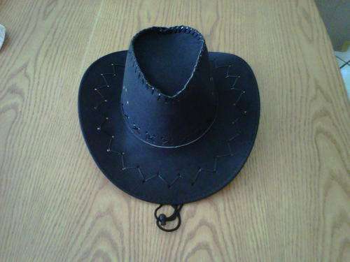 Black Cowboy Hat stetson style cowboy hat black