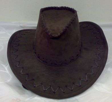 Cowboy Hat brown for fancy dress party Stetson style cowboy hat