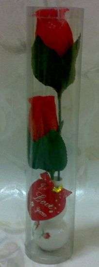 Fill a Box Promotion Valentine vase with flower gifts for her