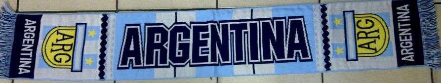 Argentina flag scarf support your team for the world cup