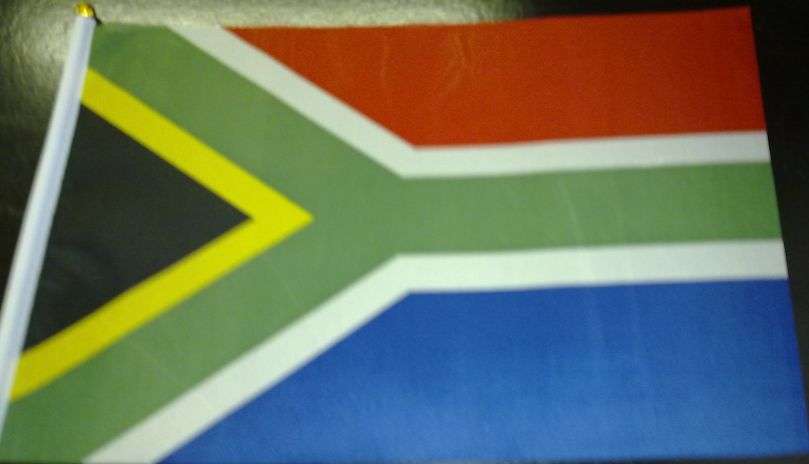 South African National flag 145 x 90 cm support your team in rugby or soccer SA