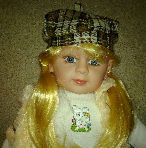 Baby Doll 58 cm tall Lovely Baby with sounds when pressed in stomach