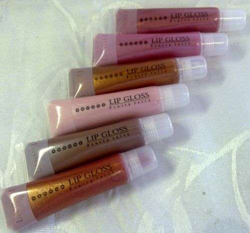 Lipgloss 6 piece lipglow in tube