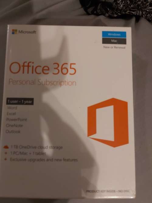 Microsoft Office 365 Personal subscription