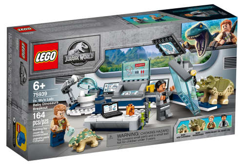 LEGO® Jurassic World Dr. Wu`s Lab: Baby Dinosaurs Breakout (75939)