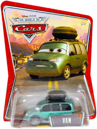 Mattel  Disney Cars The World of Cars Series Van