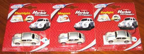 Dickie Herbie Fully Loaded 1:64 Complete Set of 3.