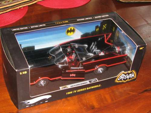 Batmobile 1966 Hotwheels Elite 1:18 Scale