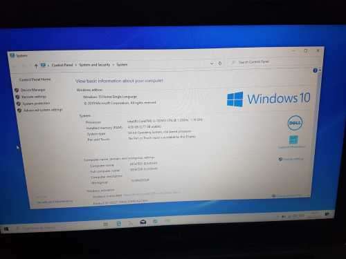 DELL INSPIRON 3593 | 10TH GEN CORE i3-1005G1 | 4GB RAM | 1TB HDD | 15.6` LED | WIN10