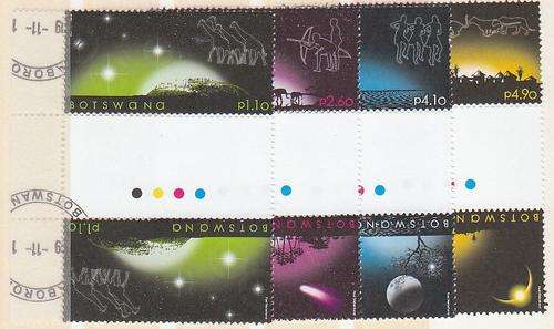 Botswana & Bechaunaland  2009 (4) Tete- Beche Pairs **