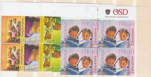 Botswana & Bechaunaland  2009  (4) Contr. Blks. **