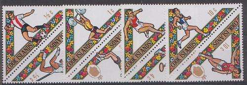 New Zealand  Cook Islands  1969  4 pairs ** um