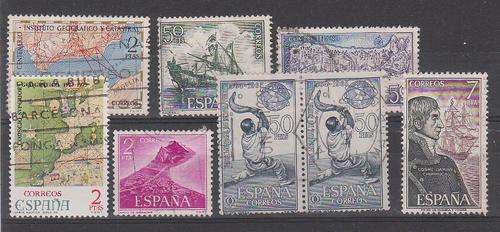 Spain & Colonies  Various  (8) used