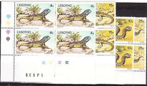 Lesotho & Basutoland  1979 cb's **