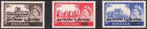 Bahrain  1955 (3) ** um - Type I - full set