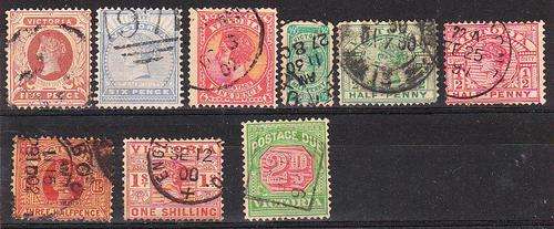 Queen Victoria  Various Victoria Australia  Used