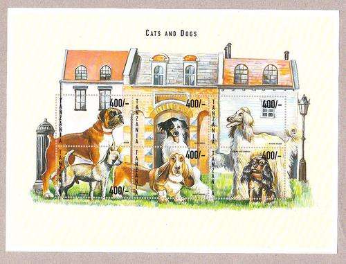 Other African  Tanzania  Cats and Dogs  M/S ** um