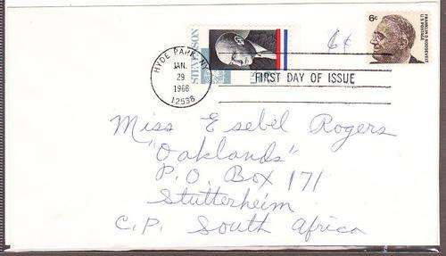 United States of America  1966  First Day Issue.  Used.