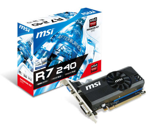 MSI Radeon R7 240 2GB Graphics Card