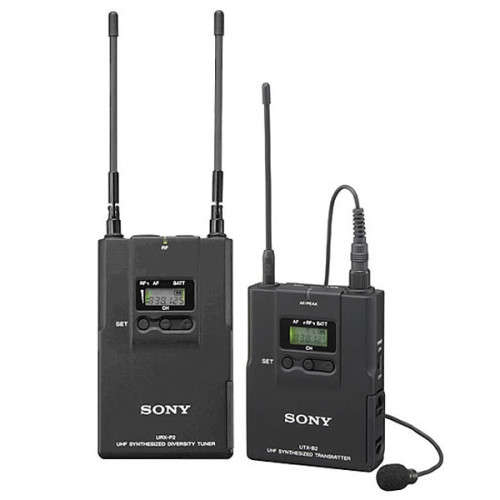 Professional Sony UWP-V1 Wireless Lavalier Microphone Package