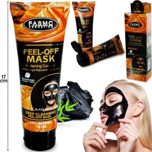 FASMC -BLACK PEEL OFF MASK-MINERAL-BLACK MASK