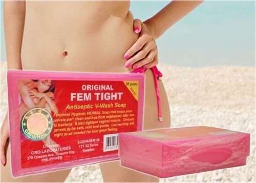 FEM TIGHT ANTISEPTIC V-WASH SOAP (You Bid For Pack Of 3)