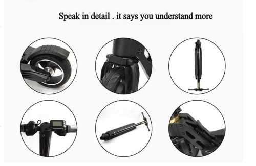 Two Wheel Folding Electric Scooter For Adults